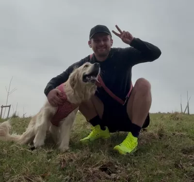 Man with a dog 